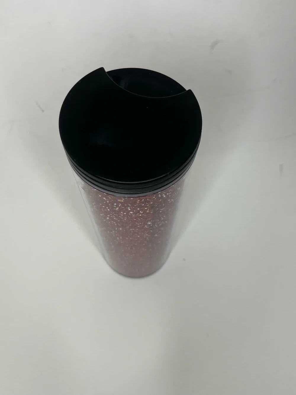 Starbucks 2020 Holiday 16oz Platinum Red Champagne Bubble Tumbler Travel Mug